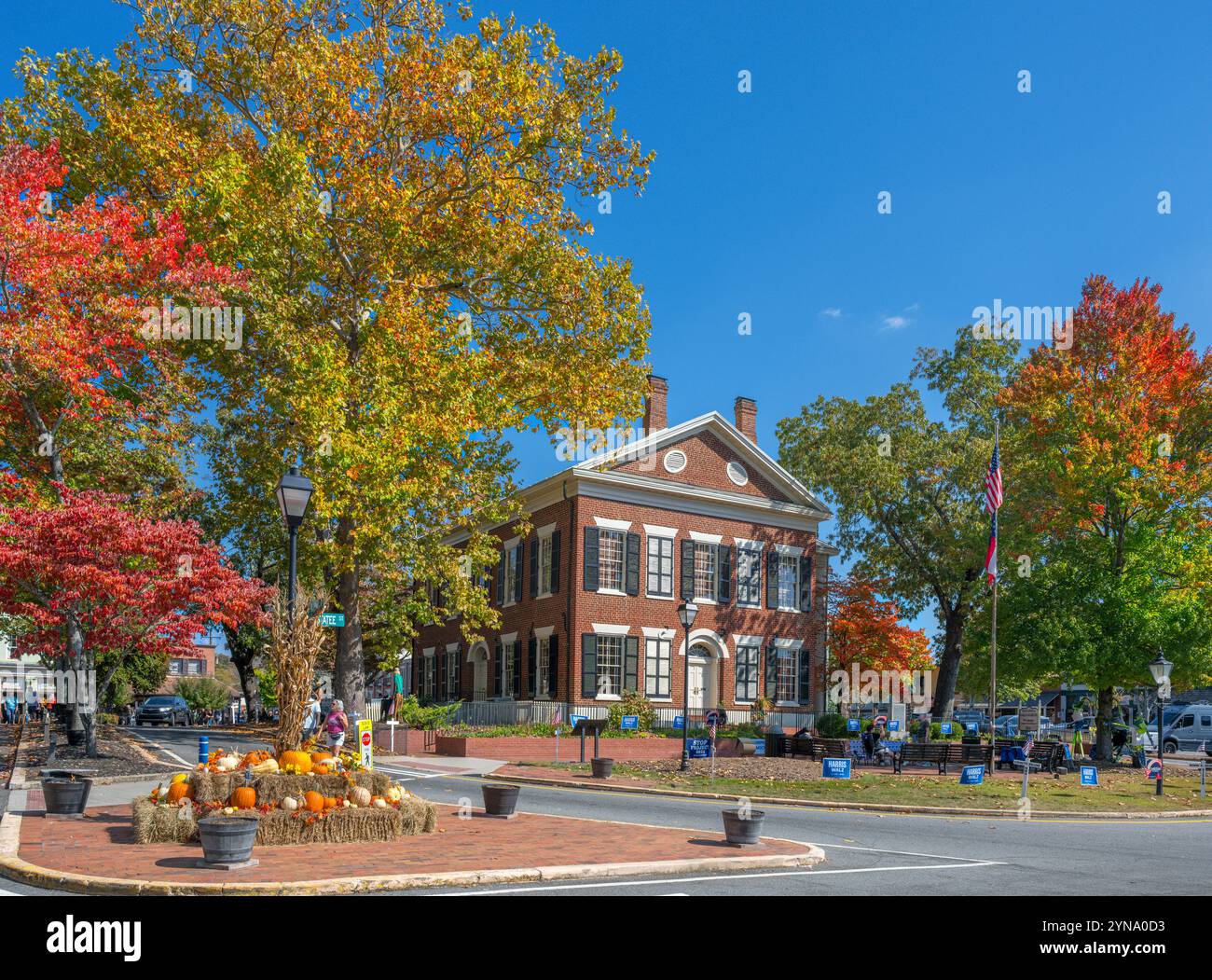 Dahlonega Gold Museum, Public Square, Dahlonega, Georgia, Stati Uniti Foto Stock