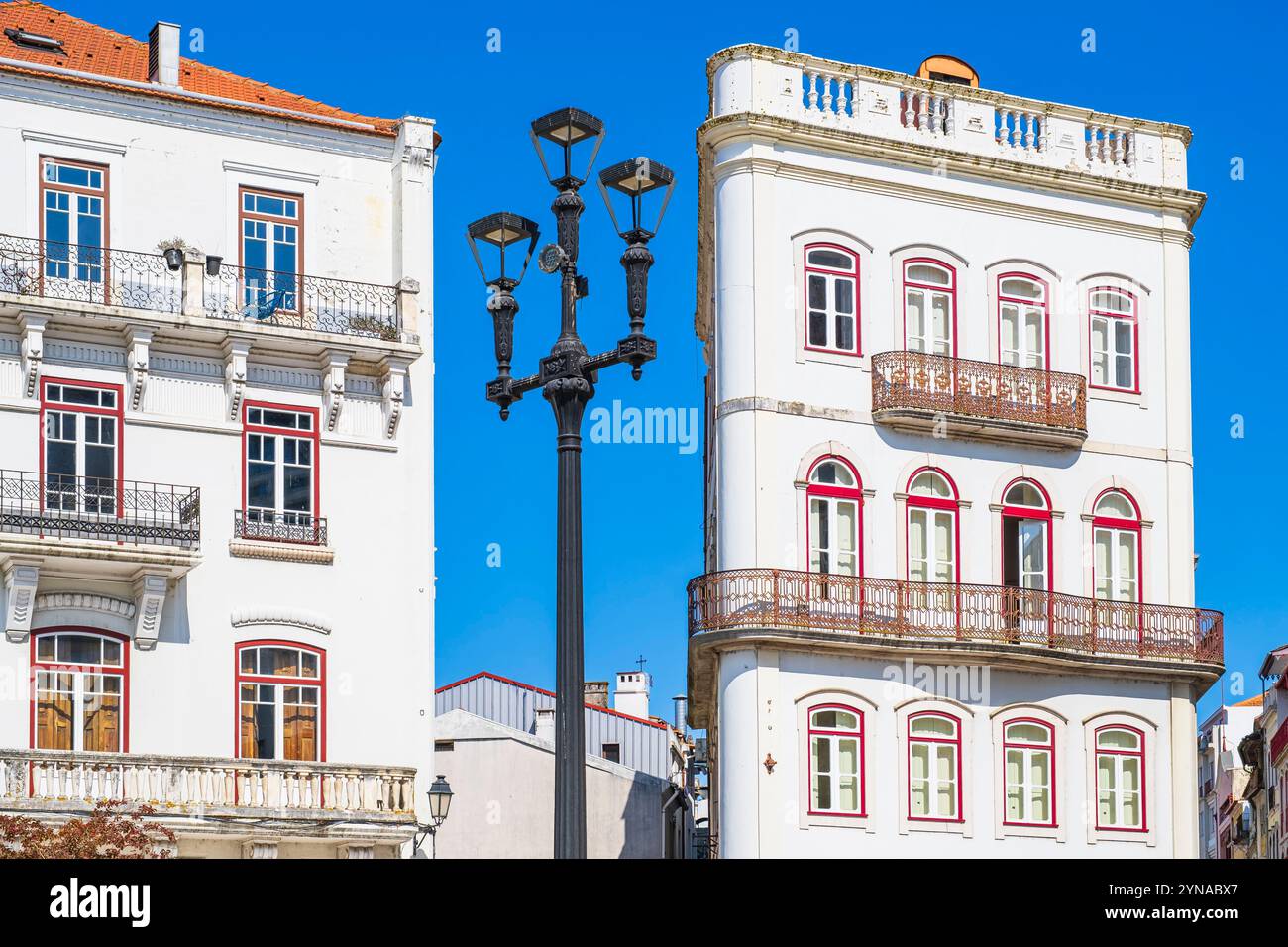 Portogallo, regione centrale, Coimbra, largo da Portagem, piazza principale nel centro della città Foto Stock