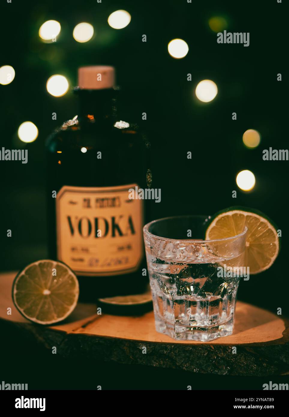 Vodka - Un classico rinfrescante Foto Stock Vodka - Un classico rinfrescante Foto Stock
