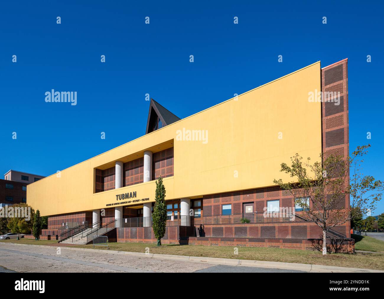 Esterno del museo Tubman, Macon, Georgia, Stati Uniti Foto Stock