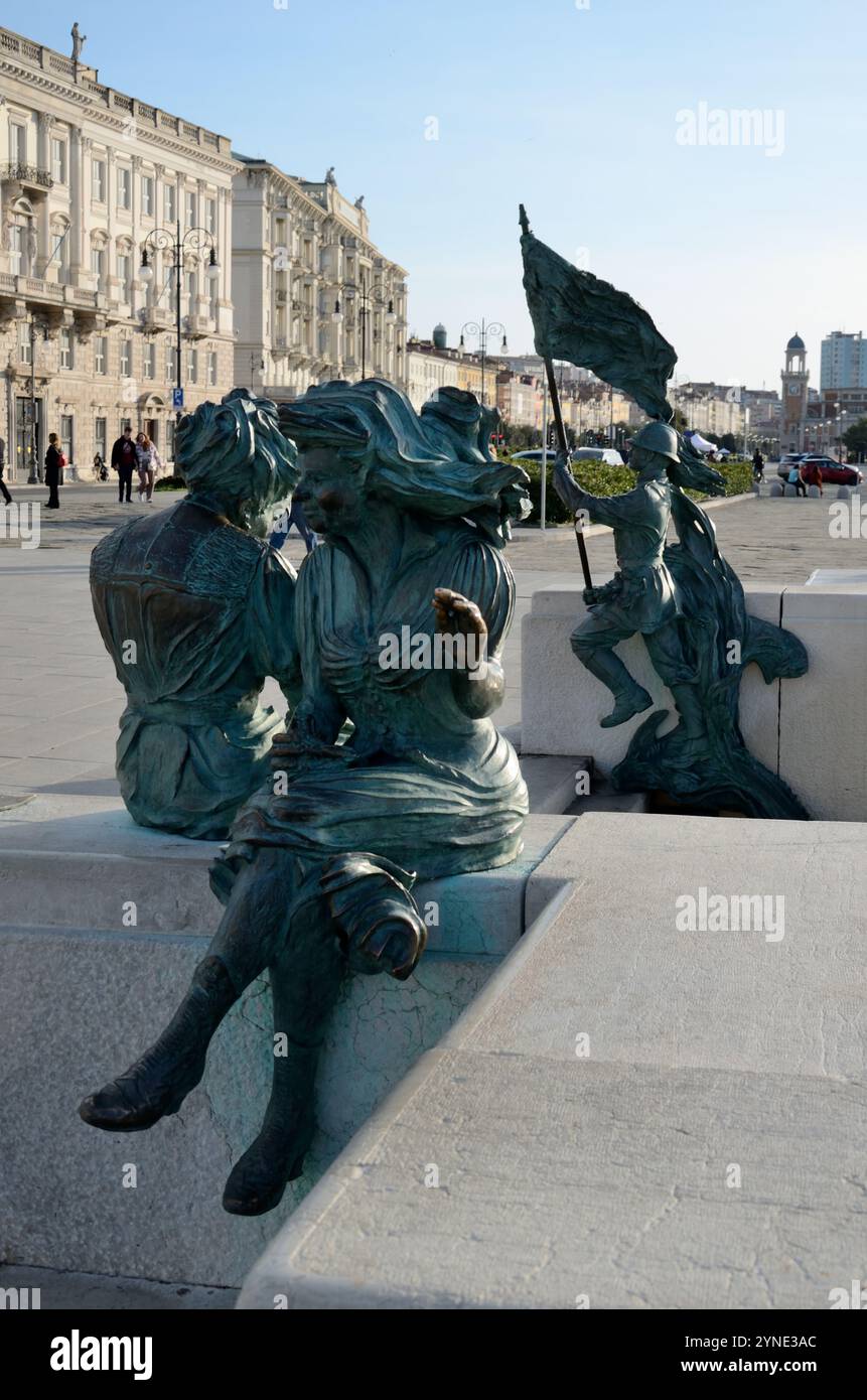 Trieste, Friuli Venezia Giulia, Italia, Europa Foto Stock