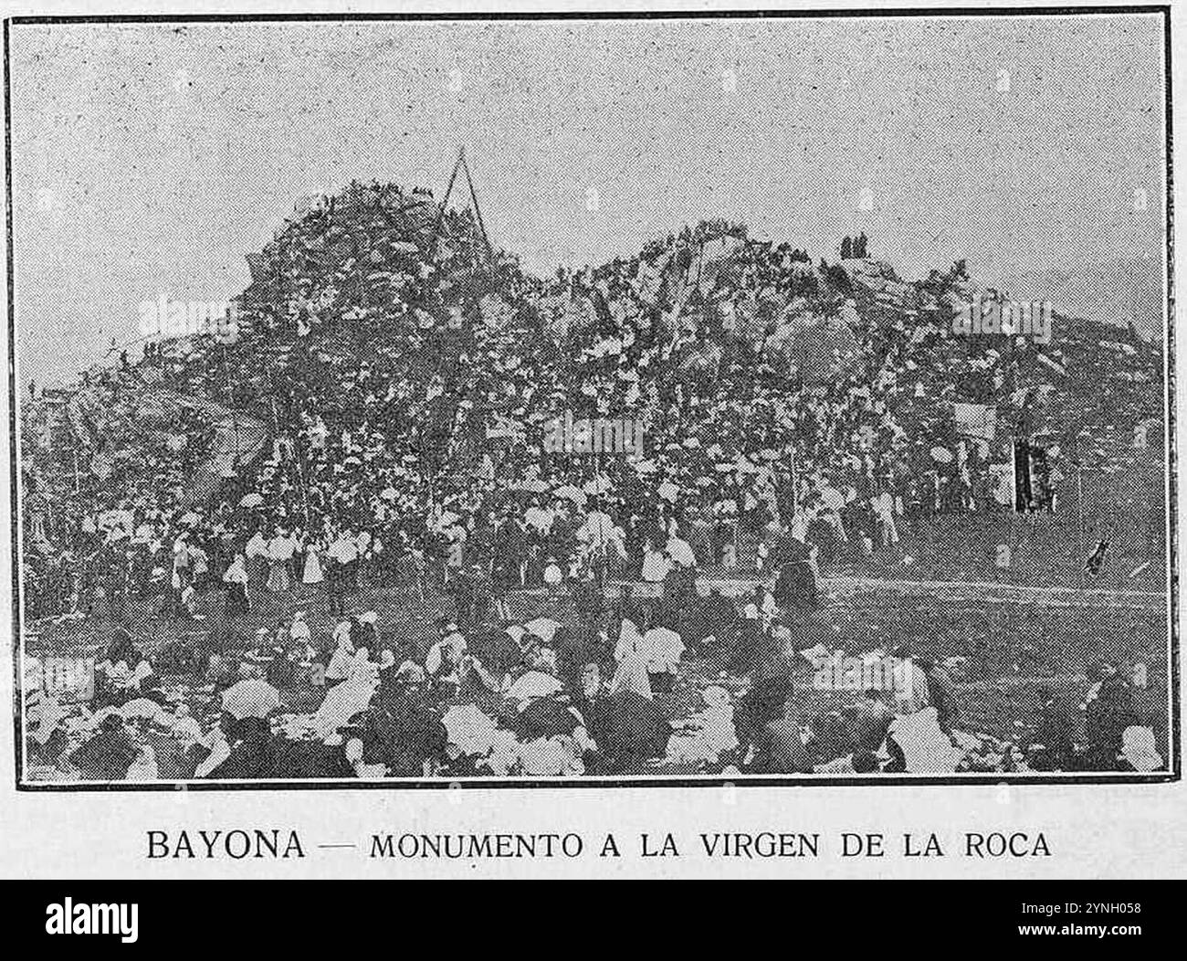 Centro Gallego, órgano de la colectividad gallega en el Uruguay. 1917 12 31, pag. 3. Foto Stock