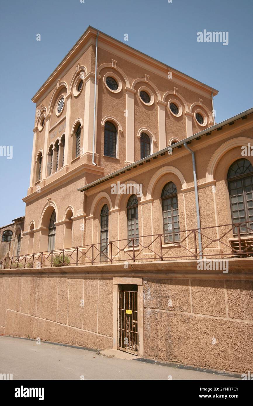 Pozzo Sella - Monteponi - Iglesias - Sardegna - Italia - Europa Foto Stock