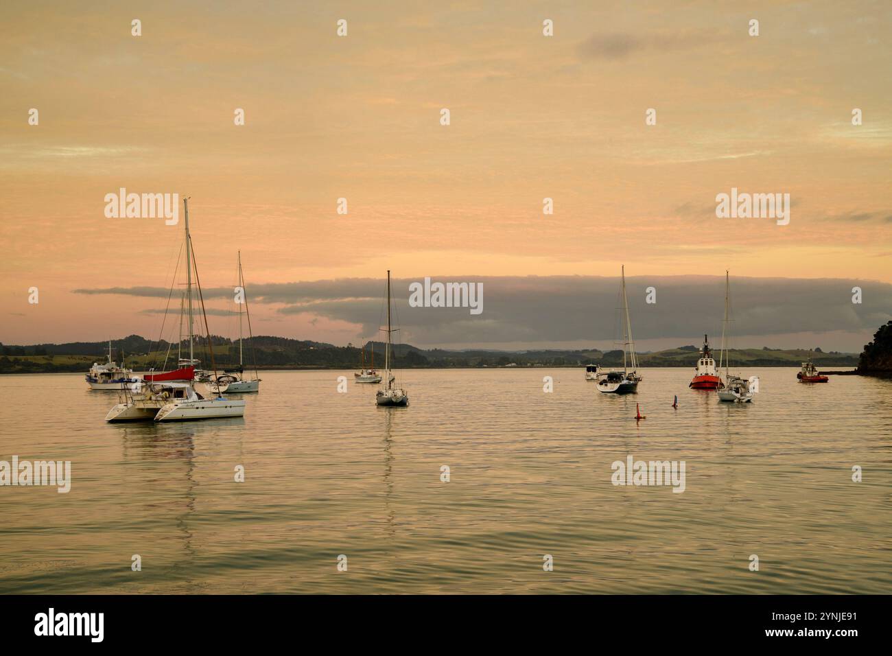 Nuova Zelanda, Isola del Nord, Northland, Baia delle Isole, Russel Foto Stock