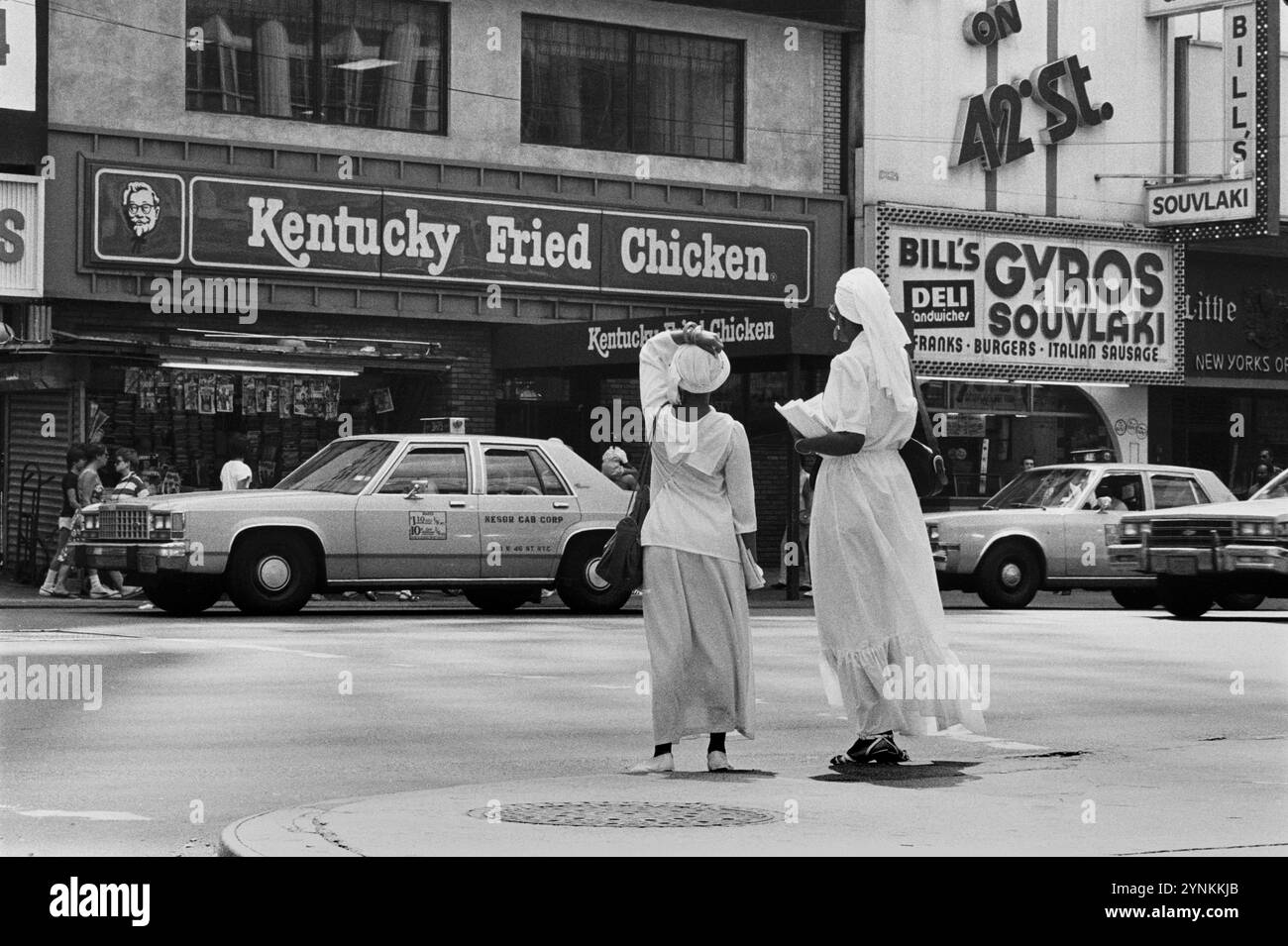 - USA, New York, Lower East Side (luglio 1985) - USA, New York, Lower East Side (luglio 1985) Foto Stock