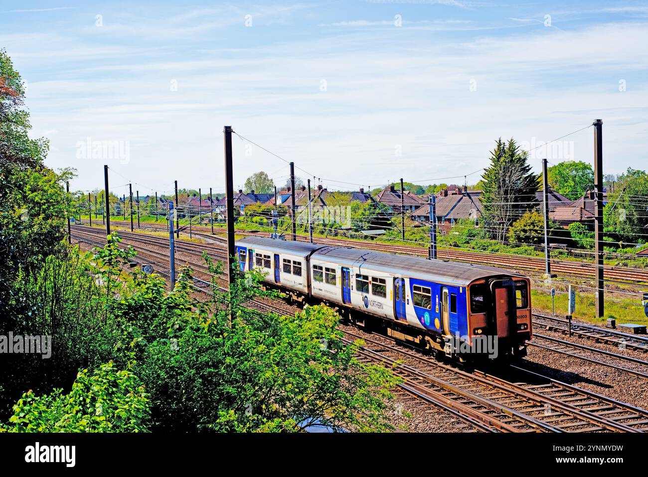 Classe 150 unità a Holgate, York, Yorkshire, Inghilterra Foto Stock