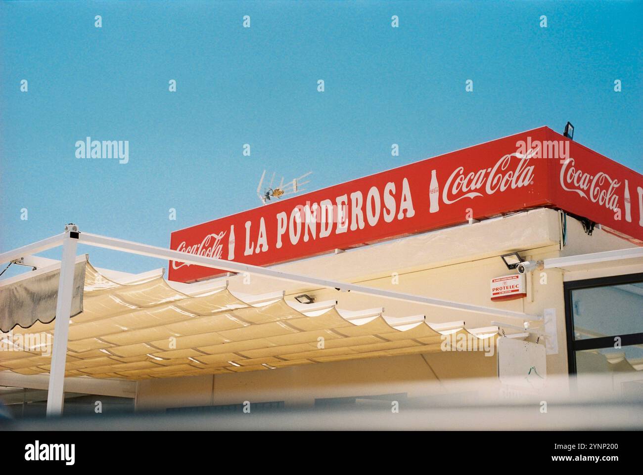 Cartello stradale nel sud della Spagna. Foto Stock