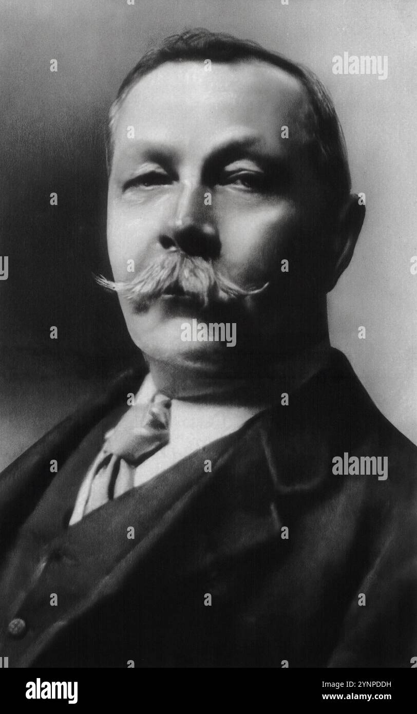 Arthur Conan Doyle (1859 – 1930), 1914 Foto Stock