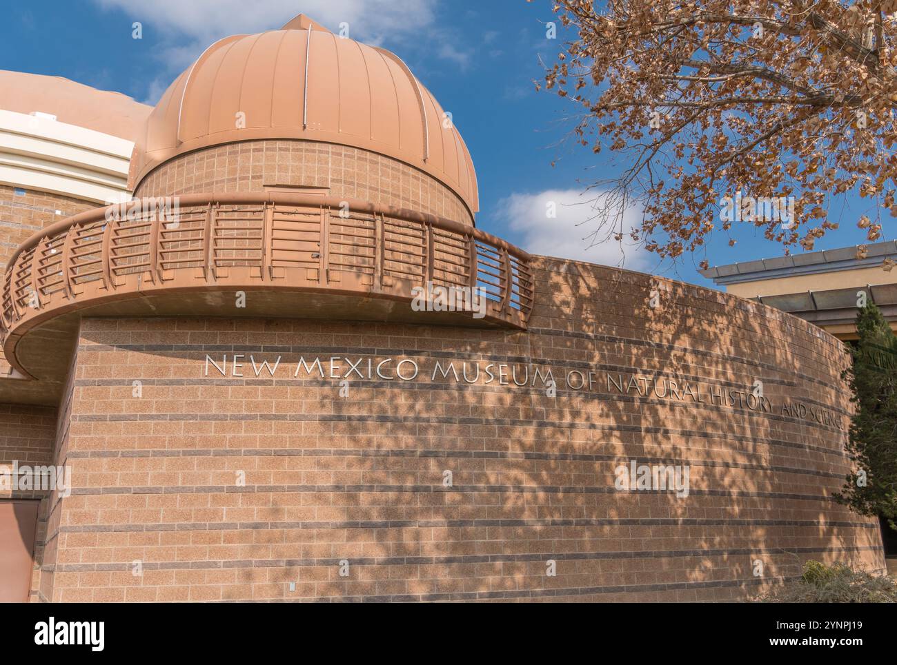 Albuquerque, NEW MEXICO, USA - 7 dicembre 2022: New Mexico Museum of Natural History and Science Foto Stock