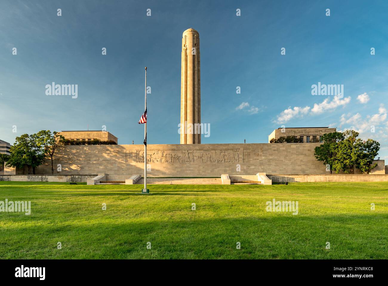 Monumento nazionale alla prima guerra mondiale a Kansas City, Missouri Foto Stock