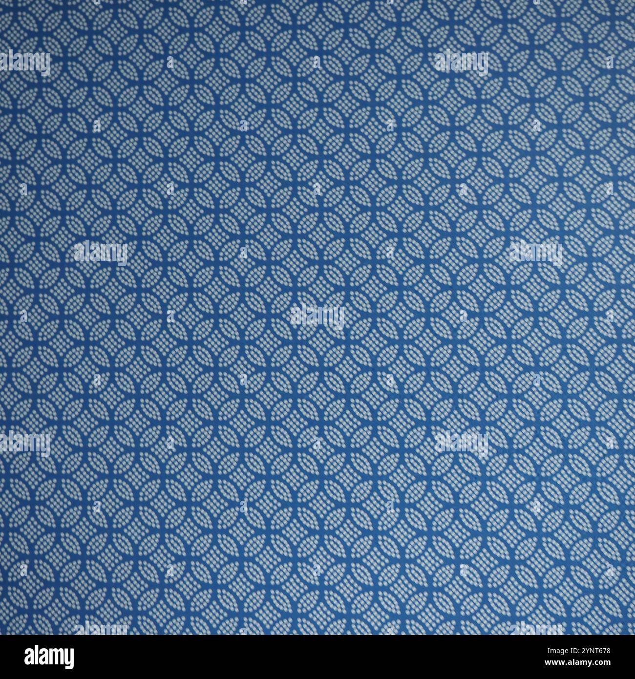 Motivi geometrici giapponesi blu Foto Stock