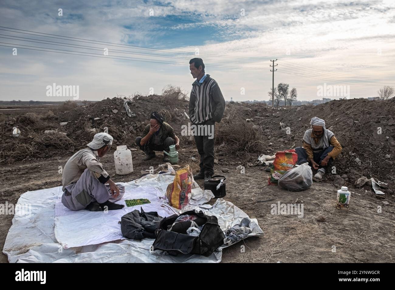 Rif. Afghano Foto Stock