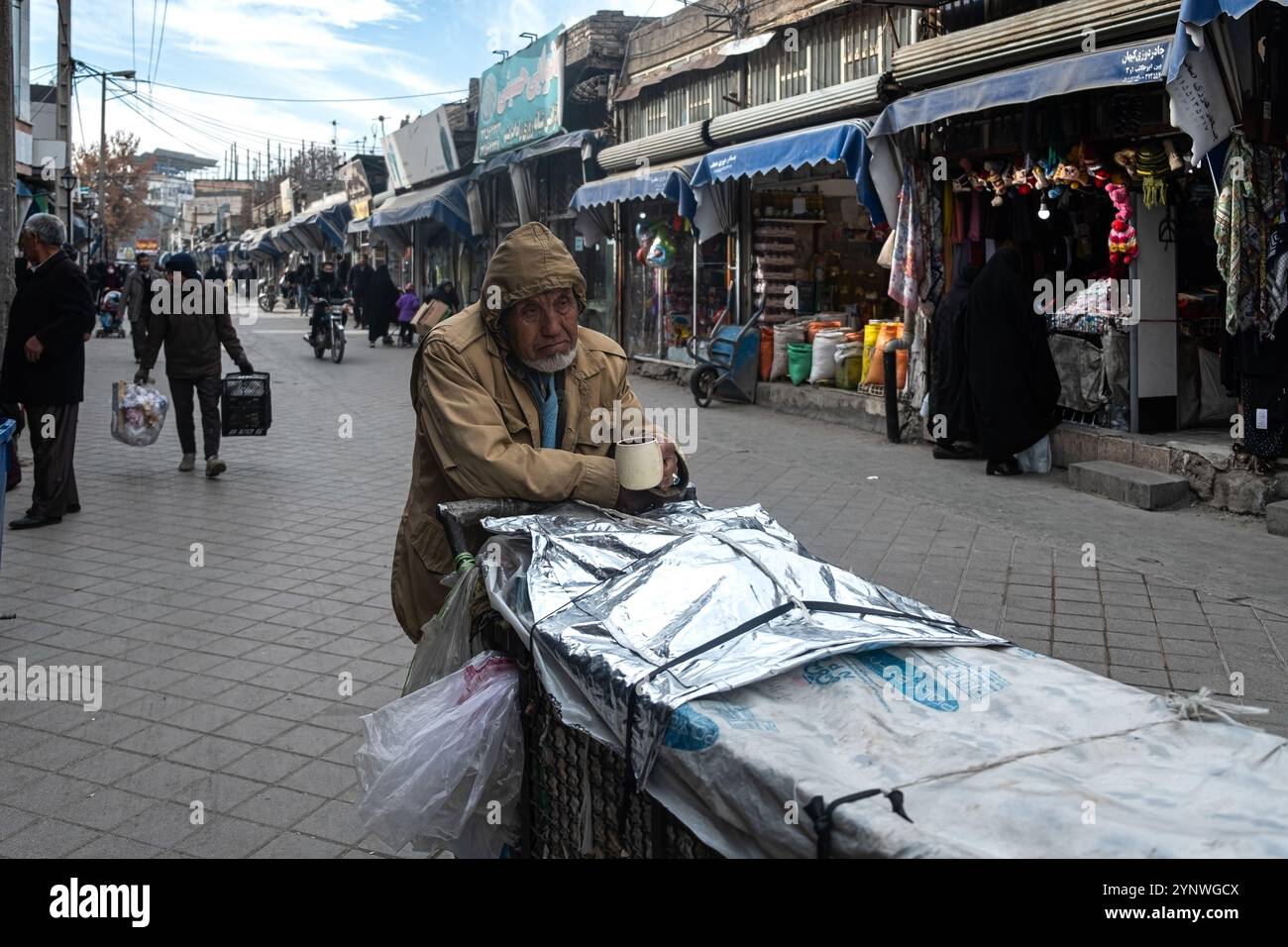 Rif. Afghano Foto Stock