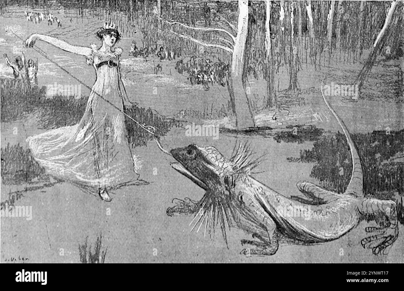 Jean Veber - Fairy Story - 1894 Foto Stock