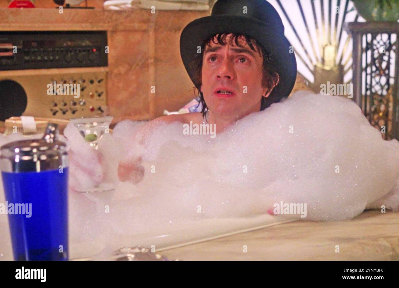ARTHUR 1981 Warner Bros. Film con Dudley Moore nel ruolo di Arthur Bach Foto Stock
