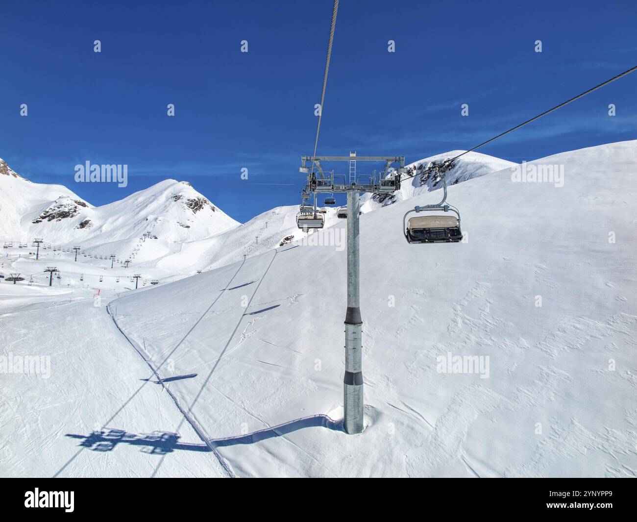 Piste da sci di San Domenico di Varzo Resort Foto Stock