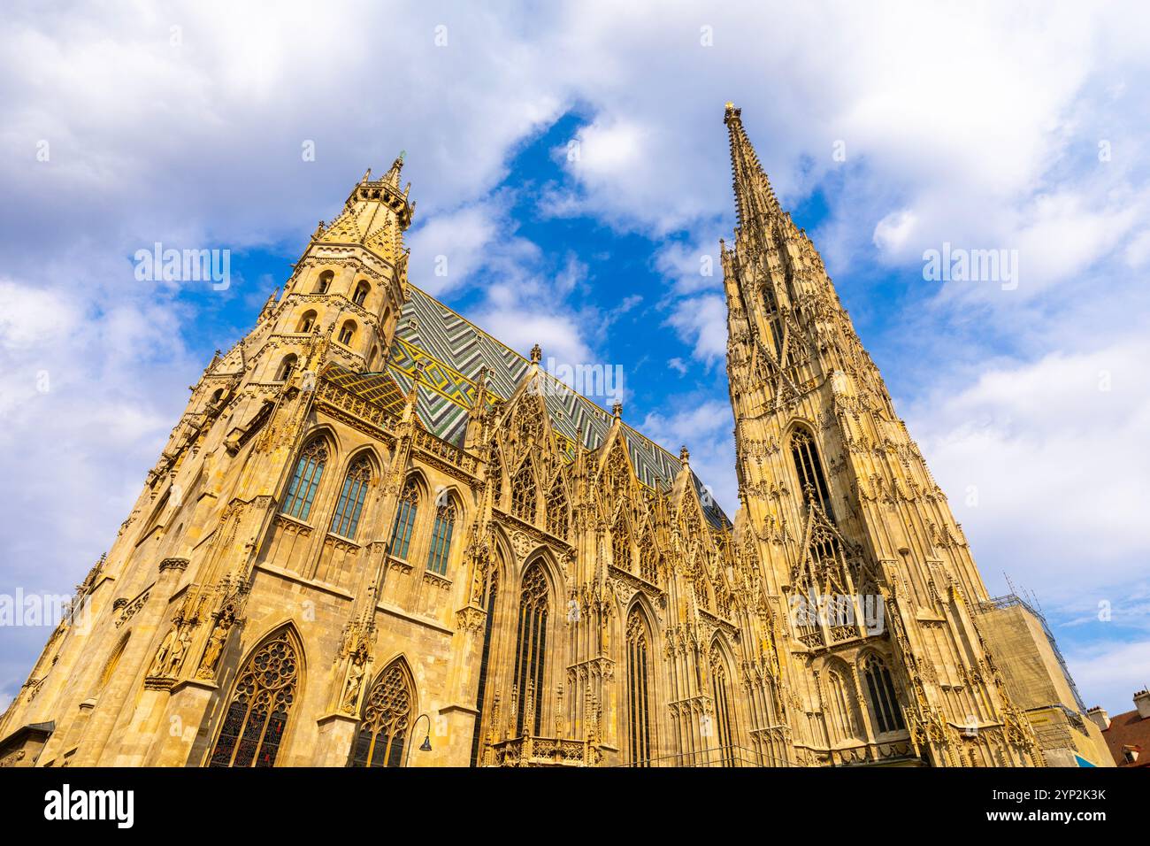 Cattedrale di Santo Stefano, sito patrimonio dell'umanità dell'UNESCO, Stephanplatz, Vienna, Austria, Europa Foto Stock