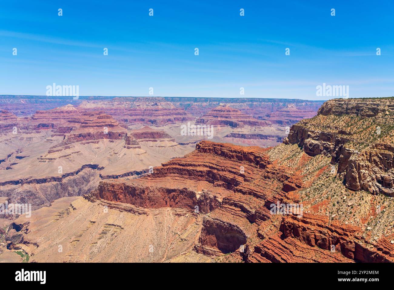 Grand Canyon, Monument Creek Vista, Parco Nazionale del Grand Canyon, Patrimonio dell'Umanità dell'UNESCO, Arizona, Stati Uniti d'America, Nord America Foto Stock