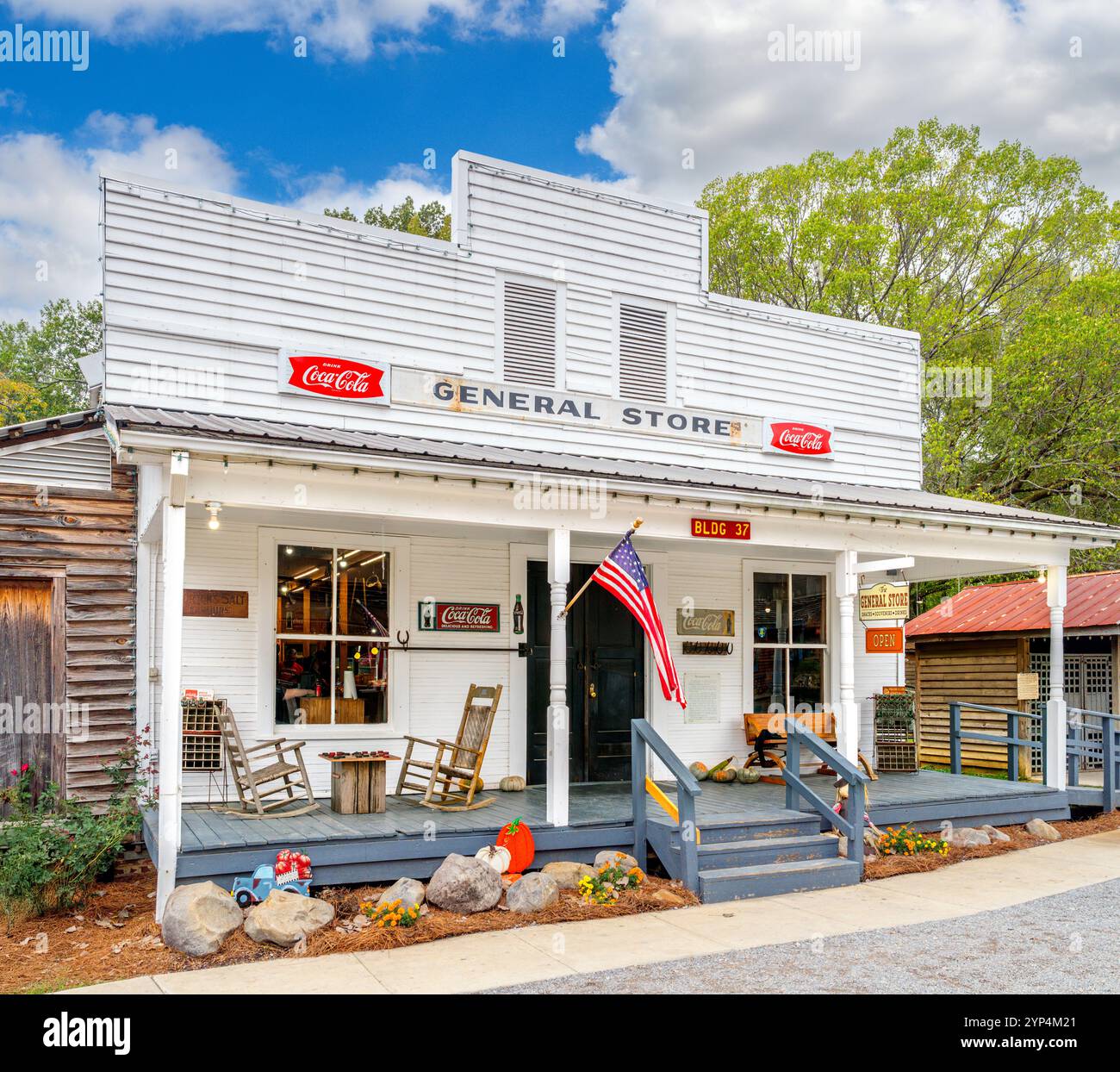 General Store, Mississippi Agriculture and Forestry Museum, Jackson, Mississippi, Stati Uniti Foto Stock