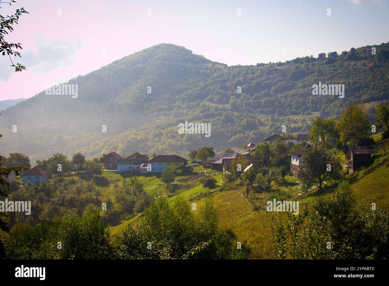 Bella natura - montagne in Bosnia Foto Stock