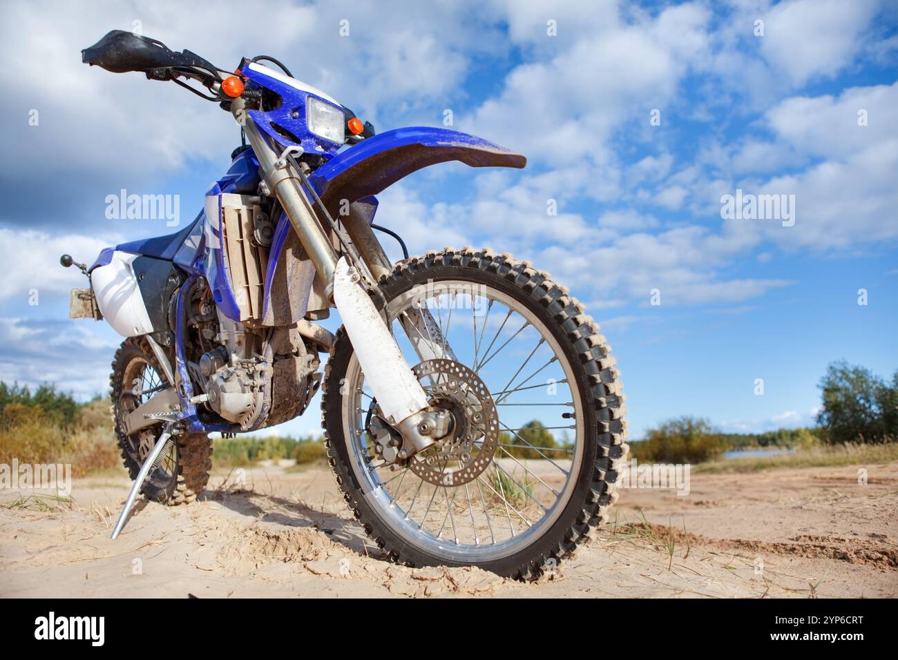 Moto fuoristrada, Dirt Bike Foto Stock