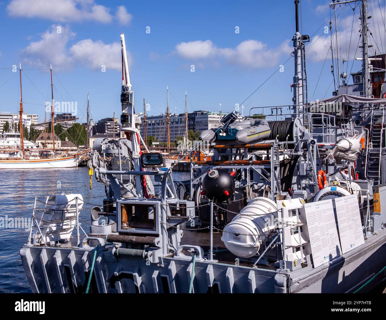 Oslo, Norvegia. Il bellissimo municipio di Oslo è un edificio municipale di Oslo, la capitale della Norvegia Foto Stock