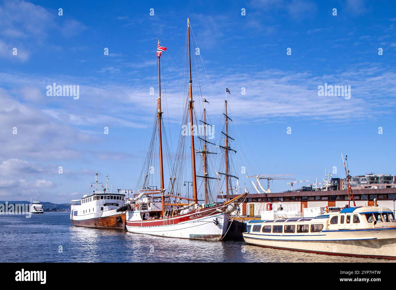 Oslo, Norvegia. Il bellissimo municipio di Oslo è un edificio municipale di Oslo, la capitale della Norvegia Foto Stock