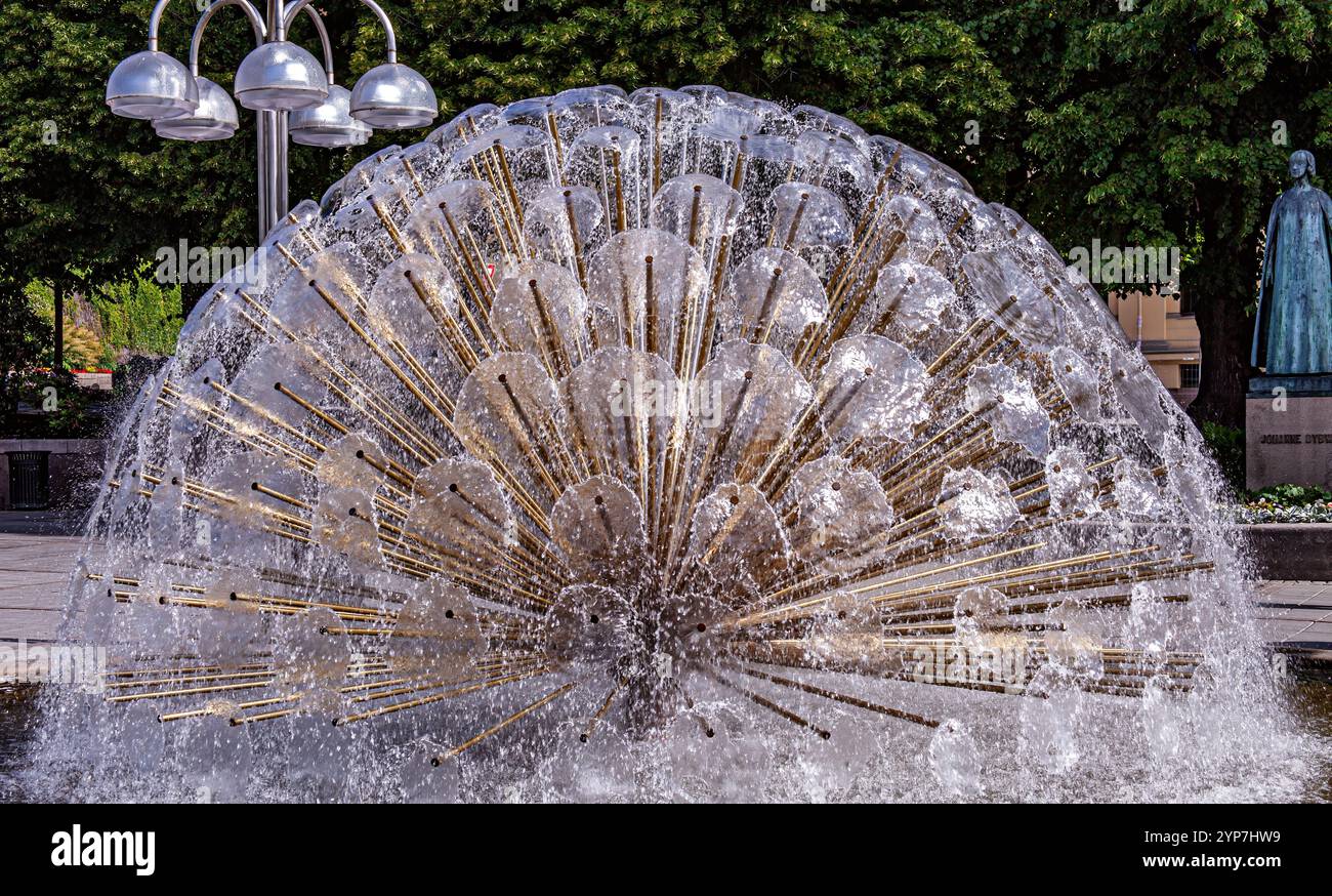 Oslo, Norvegia. Il bellissimo municipio di Oslo è un edificio municipale di Oslo, la capitale della Norvegia Foto Stock