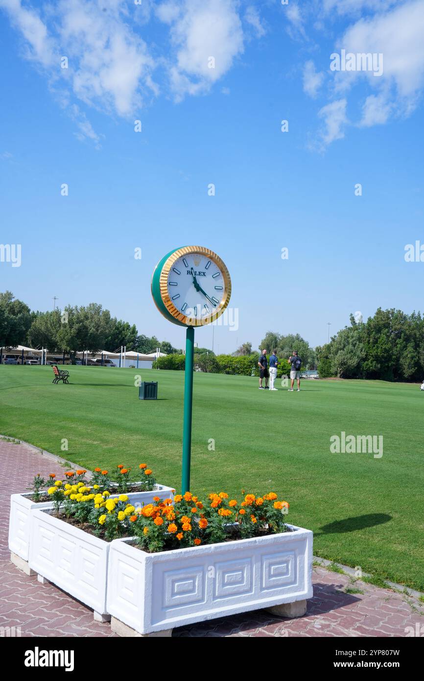 International Series Qatar un evento del tour asiatico organizzato dalla Qatar Golf Association dal 27 al 30 novembre 2024 al Doha Golf Club. Foto Stock