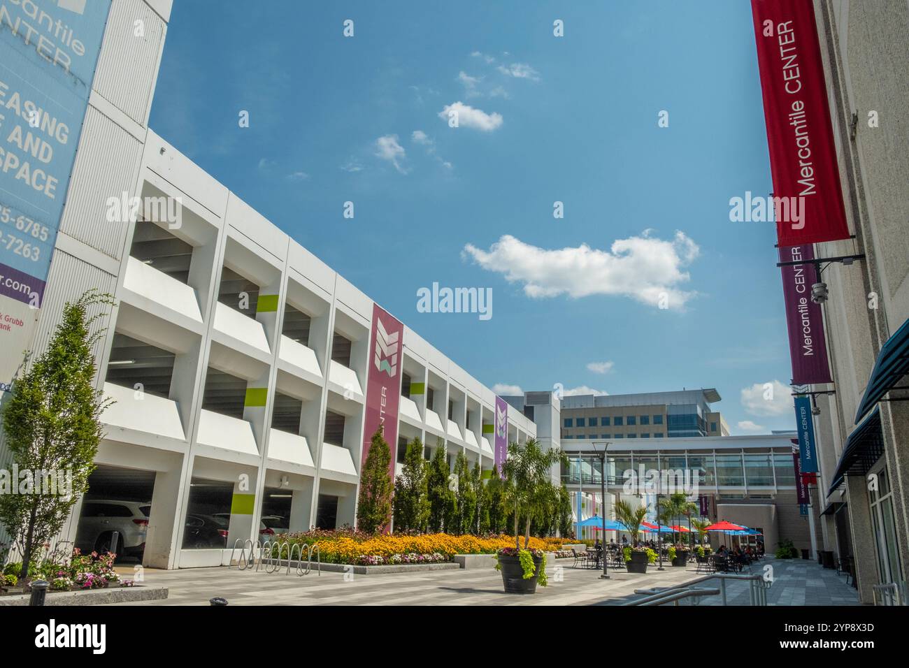 Il Mercantile Center di Worcester, Massachusetts Foto Stock