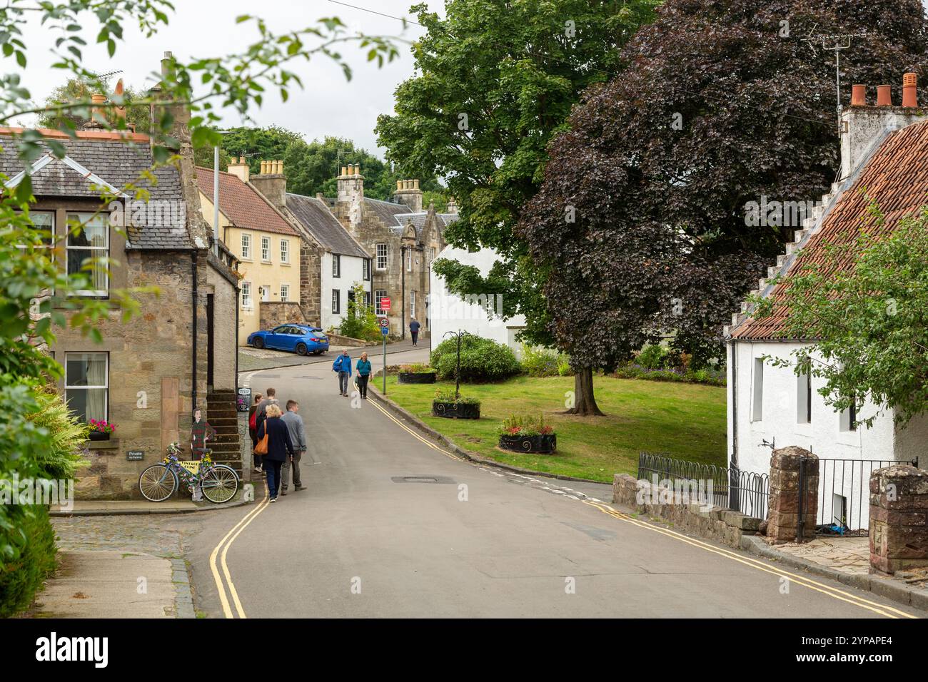 Villaggi delle Falkland nel Regno di Fife, Scozia. Foto Stock