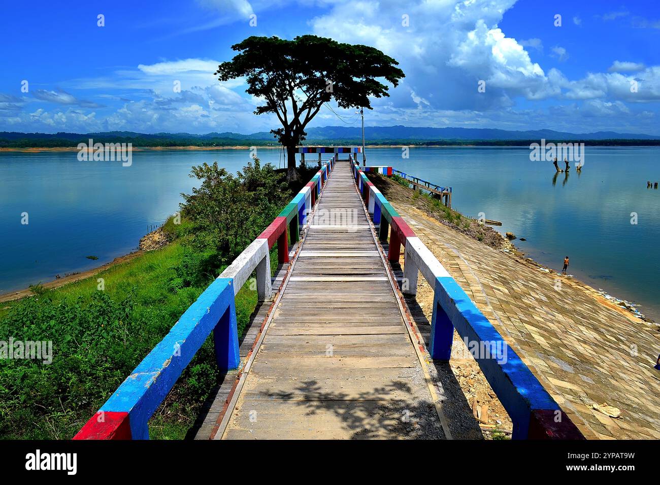 Il luogo più spettacolare ed estetico di rangamati in Bangladesh Foto Stock