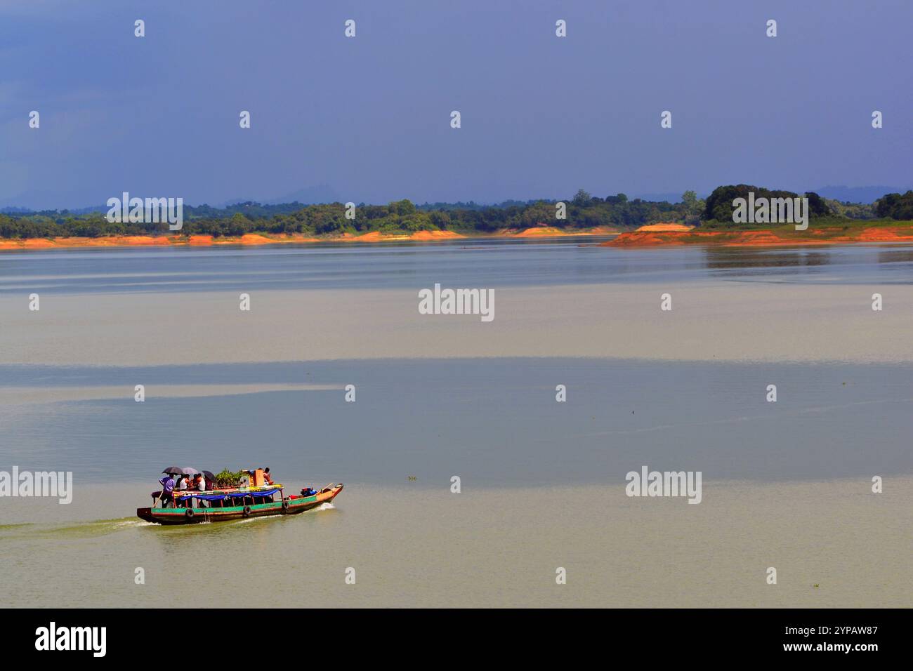 Il luogo più spettacolare ed estetico di rangamati in Bangladesh Foto Stock