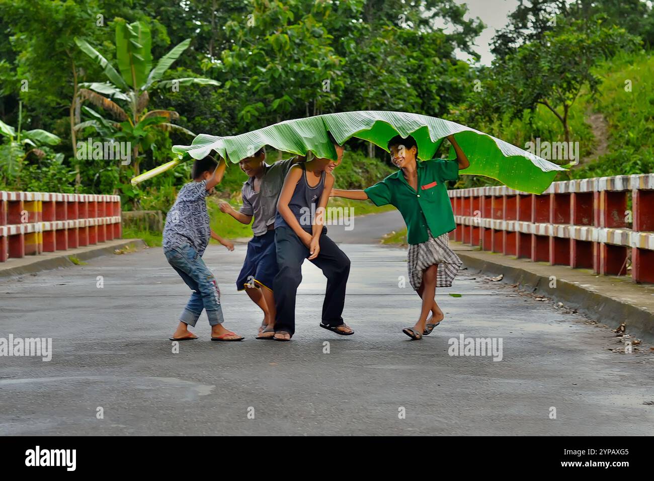 Il luogo più spettacolare ed estetico di rangamati in Bangladesh Foto Stock