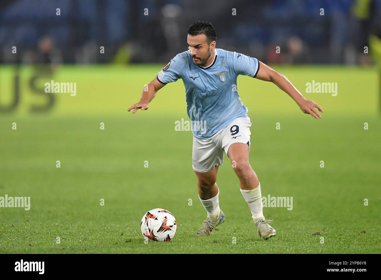 Pedro Eliezer Rodriguez Ledesma del SS Lazio durante la partita di calcio Europa League tra SS Lazio e PFK Ludogorets allo stadio Olimpico di Roma (Italia), 28 novembre 2024. Foto Stock