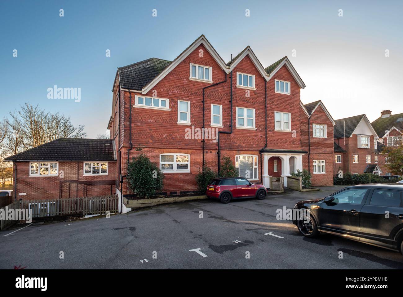 Bexhill, 28 novembre 2024: 128 Dorset Road, l'ex Augusta Victoria College, un college nazista Foto Stock