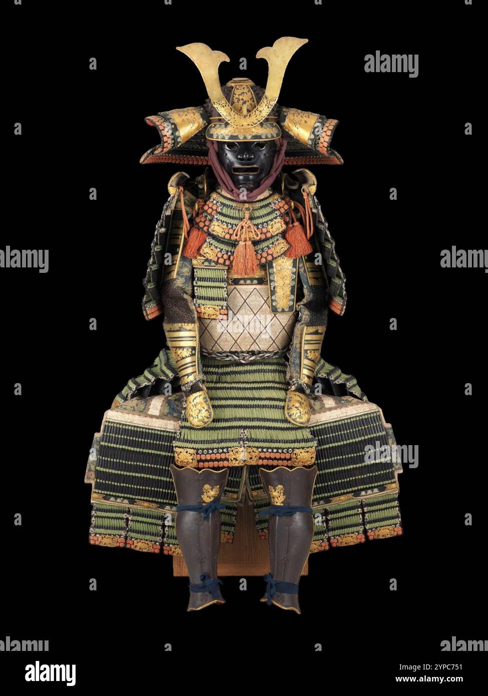 Armatura Samurai giapponese del XVIII secolo Foto Stock