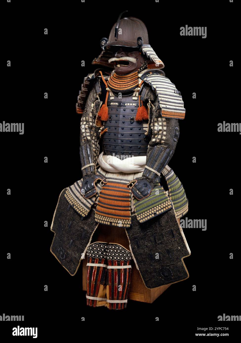 Antica armatura giapponese Samurai - XVIII secolo Foto Stock