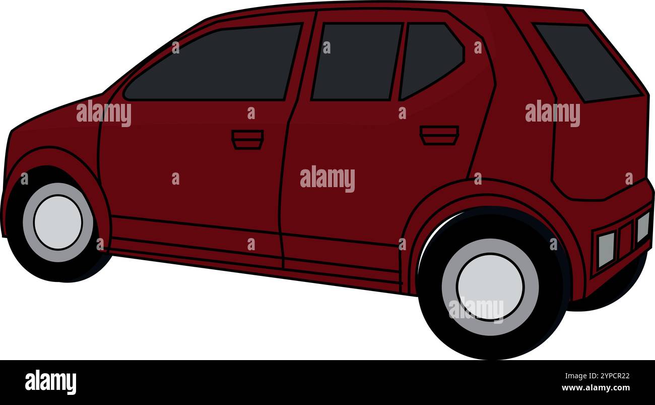 Suzuki alto piccolo con illustrazione vettoriale isolata. Illustrazione Vettoriale
