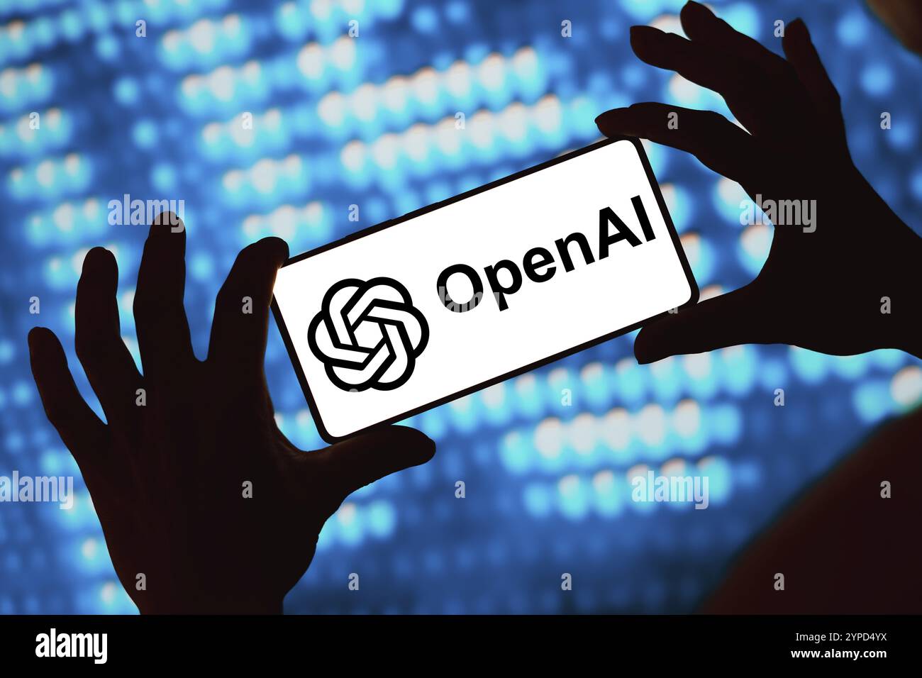 6 marzo 2024, Brasile. In questa immagine, il logo OpenAI viene visualizzato sullo schermo di uno smartphone Foto Stock