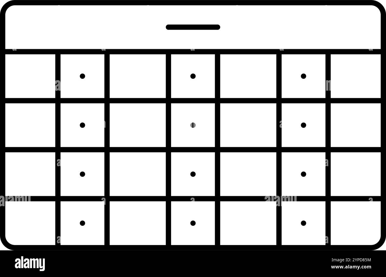 illustrazione vettoriale dell'icona della linea di gioco del croquet di morte Illustrazione Vettoriale
