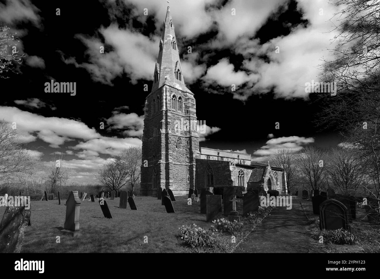 St. Peters Church, Kirby Bellars Village, Leicestershire, Inghilterra; Regno Unito Foto Stock