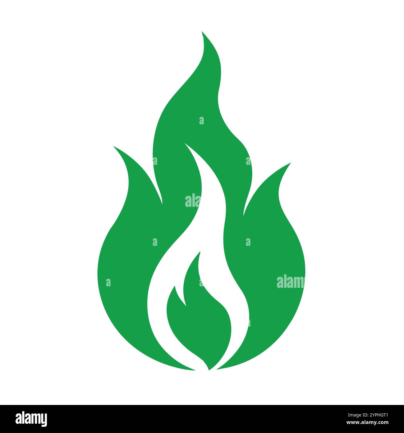 Versatile Fire Vector per logo, promozioni, siti Web, marketing, giochi e packaging Illustrazione Vettoriale