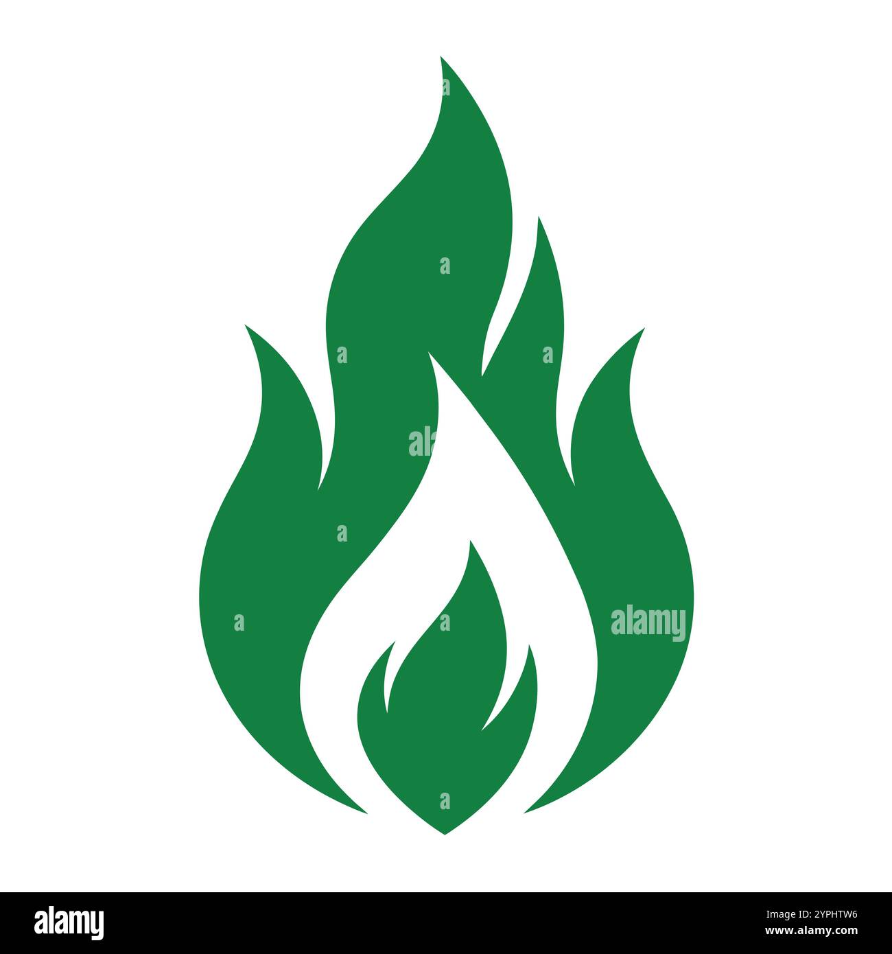 Versatile Fire Vector per logo, promozioni, siti Web, marketing, giochi e packaging Illustrazione Vettoriale