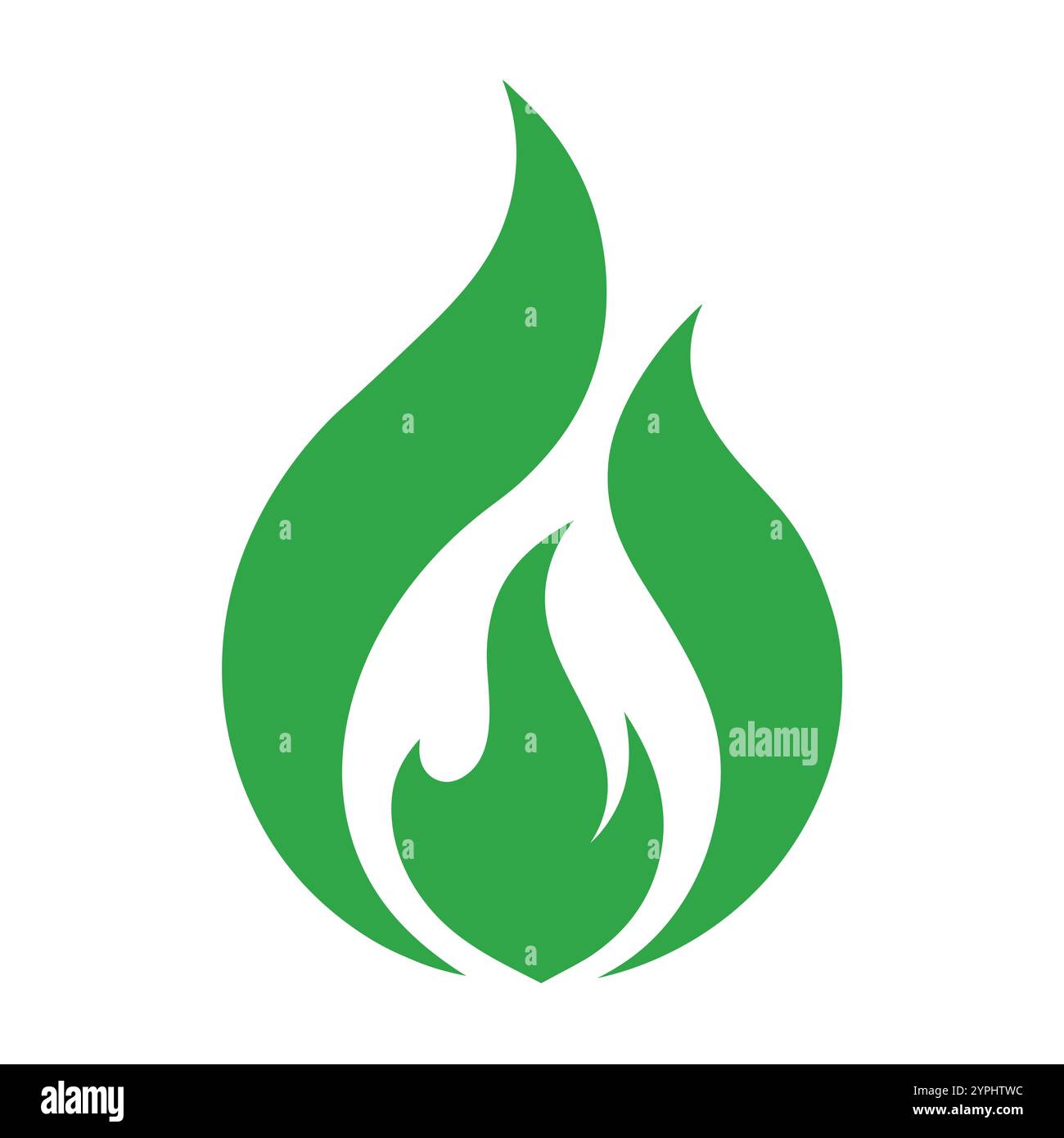 Versatile Fire Vector per logo, promozioni, siti Web, marketing, giochi e packaging Illustrazione Vettoriale