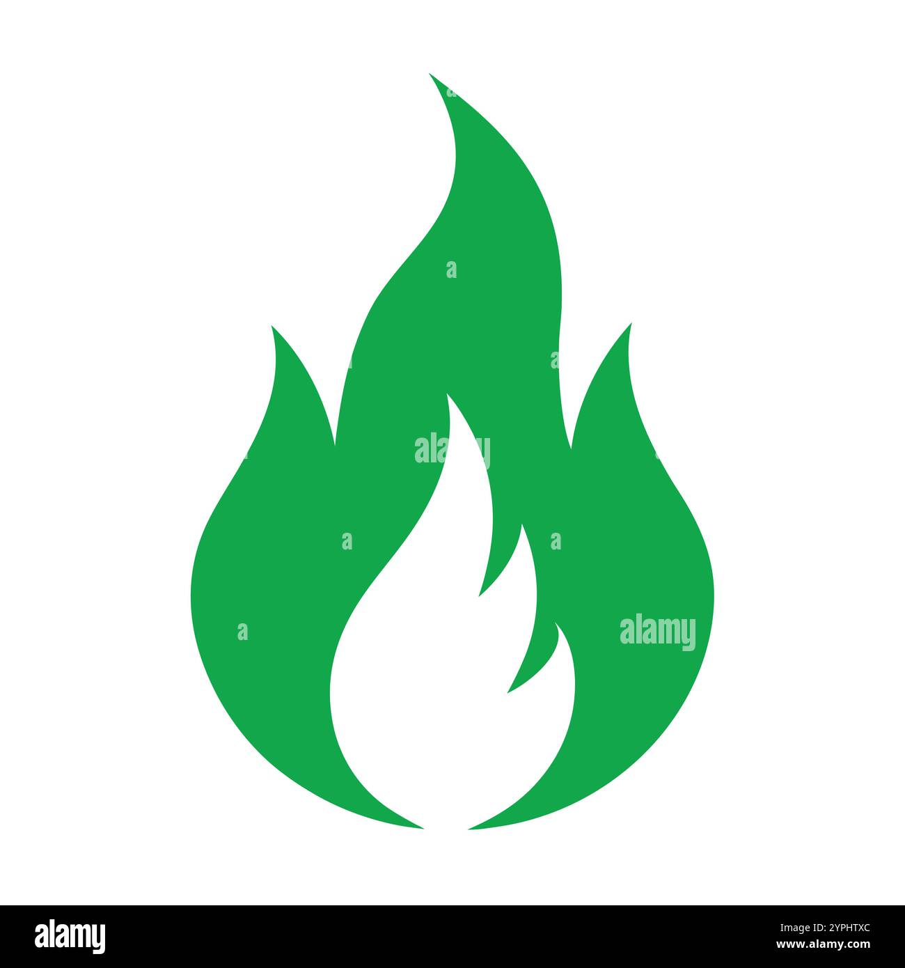 Versatile Fire Vector per logo, promozioni, siti Web, marketing, giochi e packaging Illustrazione Vettoriale