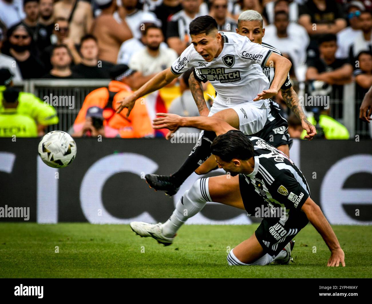 Buenos Aires, Argentina. 30 novembre 2024. Copa CONMEBOL Libertadores, finale, Mas Monumental Stadium. 30 novembre 2024. Atletico Mineiro vs Botafogo crediti: Facundo Morales/Alamy Live News Foto Stock