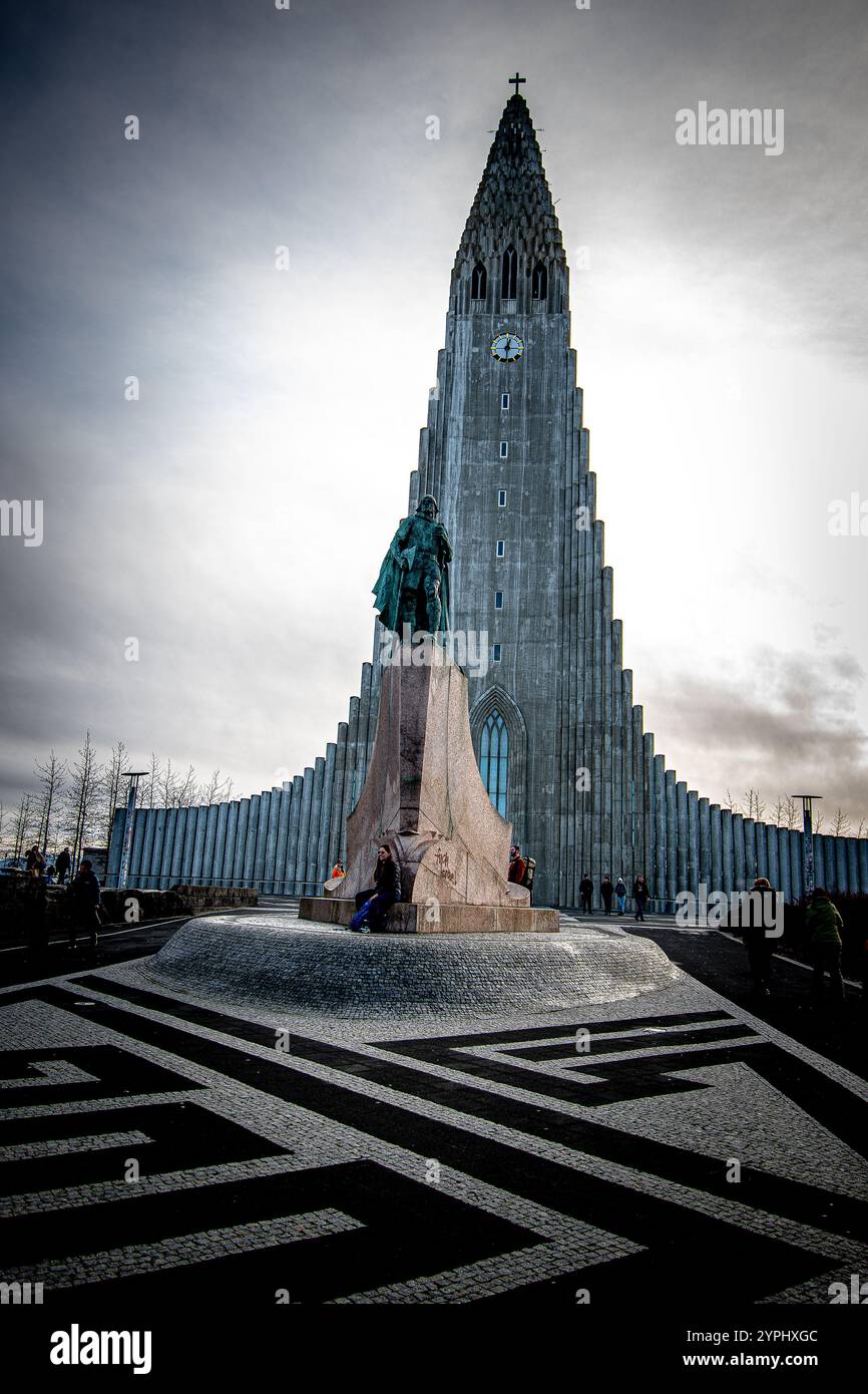 Splendida Islanda - natura in cima - Terra mistica di ghiaccio e fuoco Foto Stock