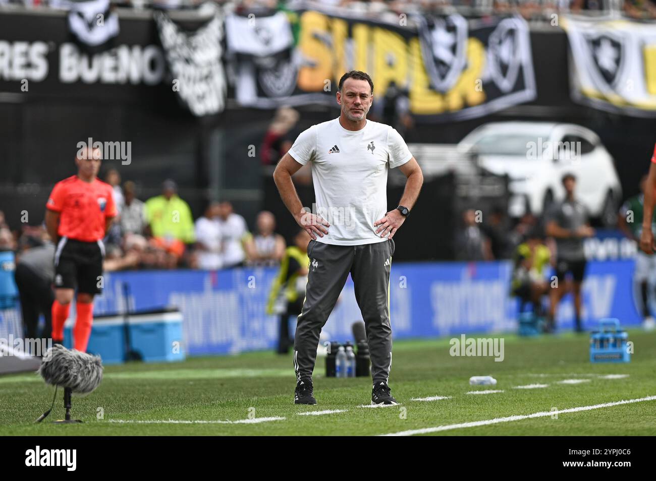 Buenos Aires, Argentina. 30 novembre 2024. MG e Botafogo, validi per la finale della Copa Libertadores da América 2024, tenutasi presso lo stadio Monumental de Nunez, a Buenos Aires, Argentina, questo sabato (30). Crediti: Gabriel Sotelo/FotoArena/Alamy Live News Foto Stock