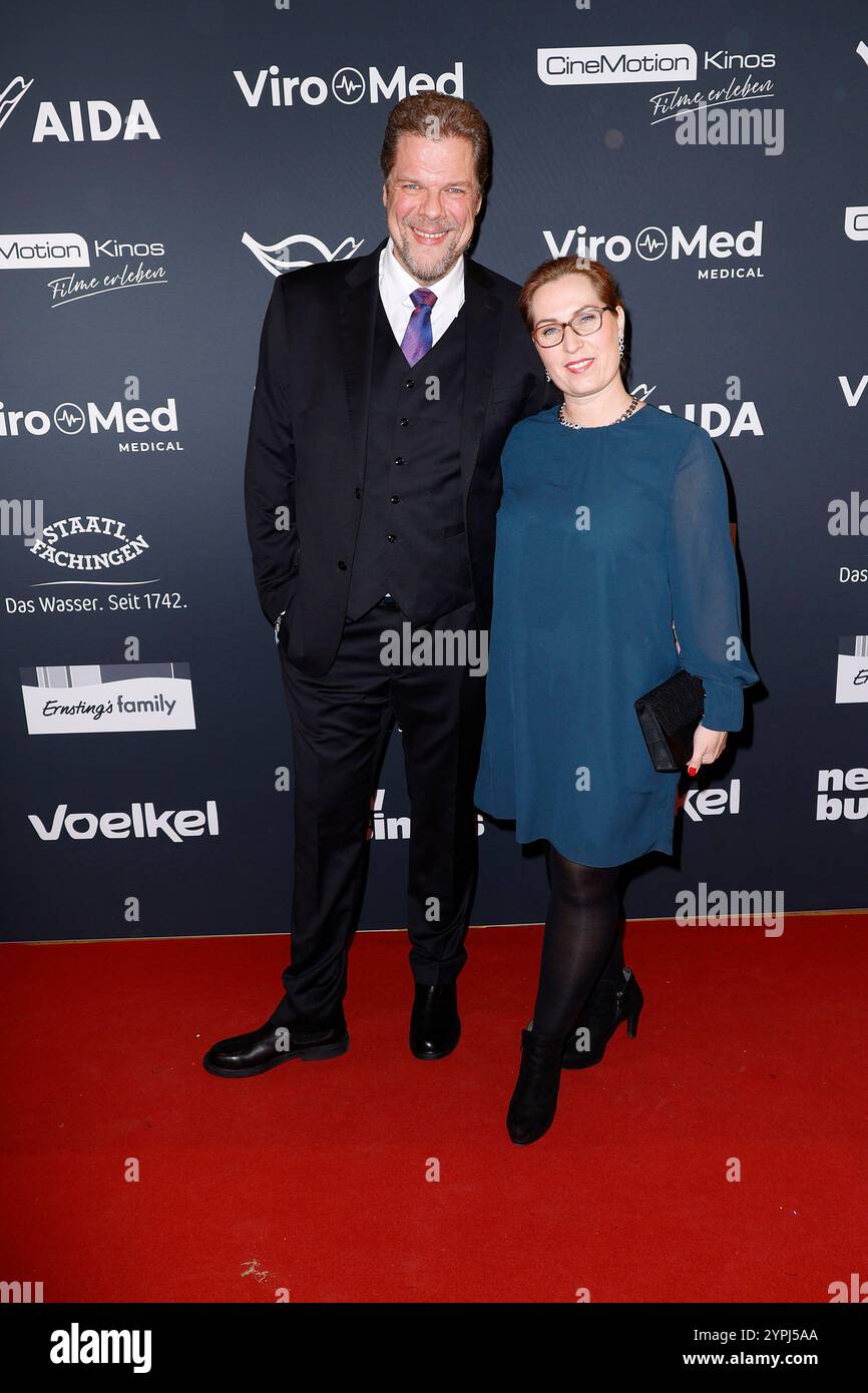 Tetje und Cornelia Mierendorf beim "Movie Meets Media" Event AM 30.11.2024 ad Amburgo Foto Stock